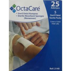 Octacare 7,5x7,5 Steril Spanç