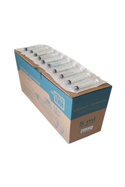 Luerlock Berika 5 CC 3 Parça Enjektör 250'li Paket