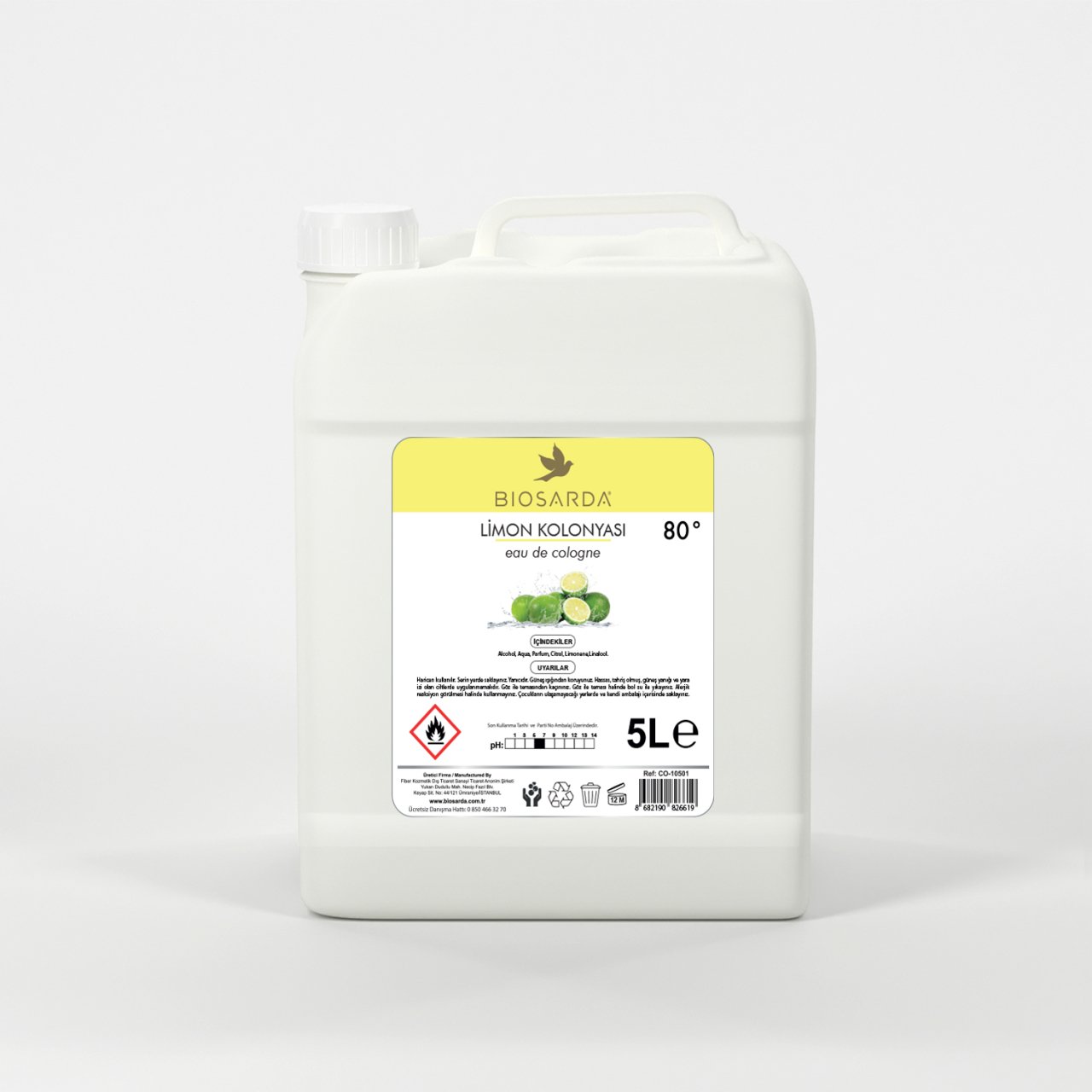 Kolonya 5 L %96