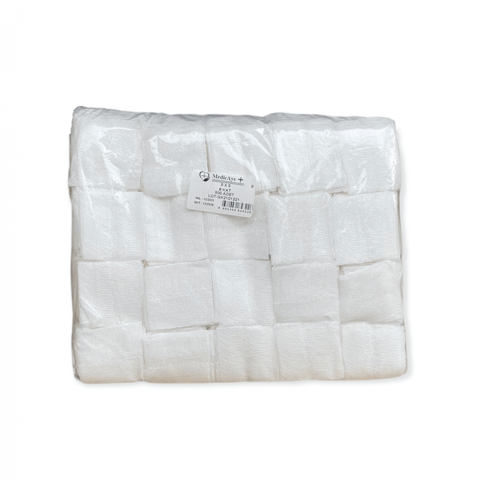 Non Steril Spanç 5cm x 5cm (Tel Spanç) 500 Adet