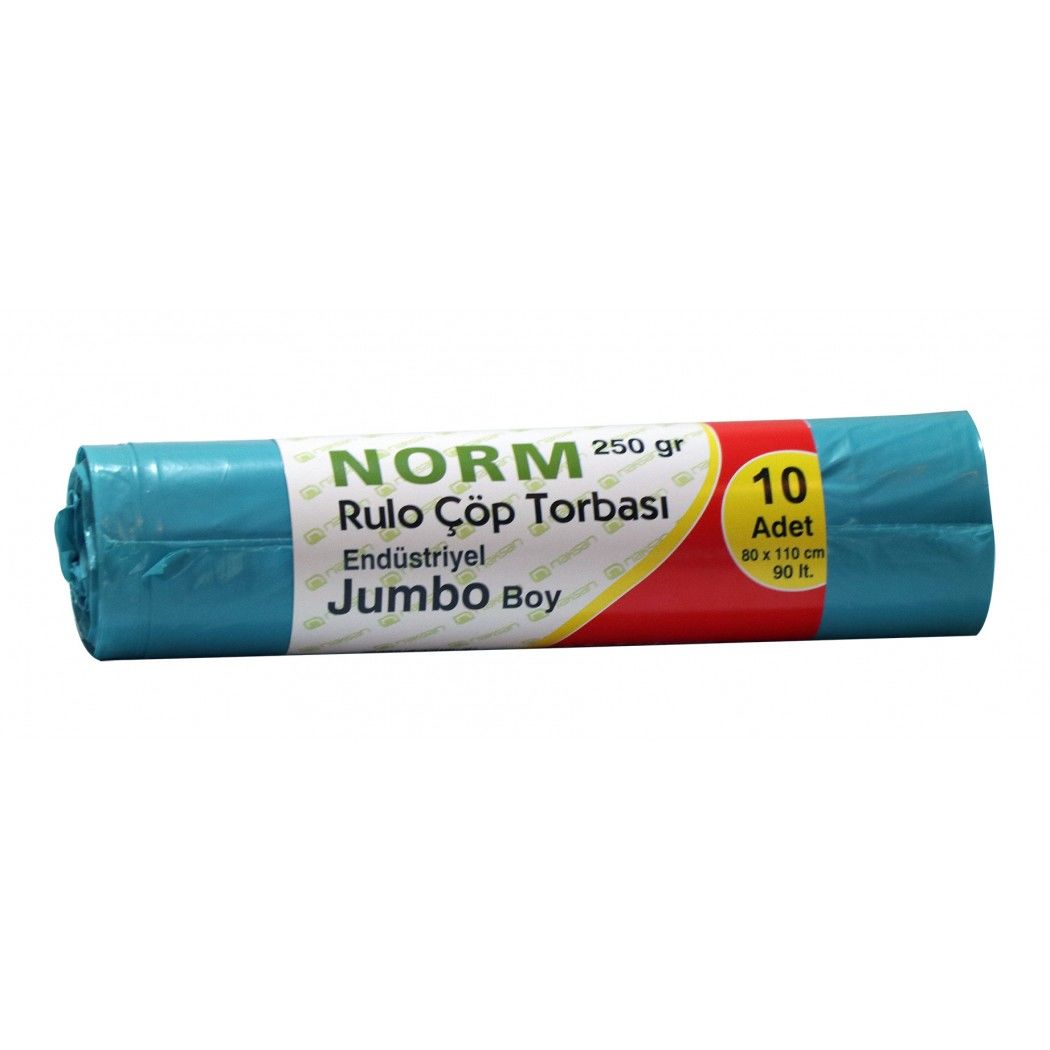 Endüstriyel Çöp Torbası 80X110 cm 400 gr (1 Koli)